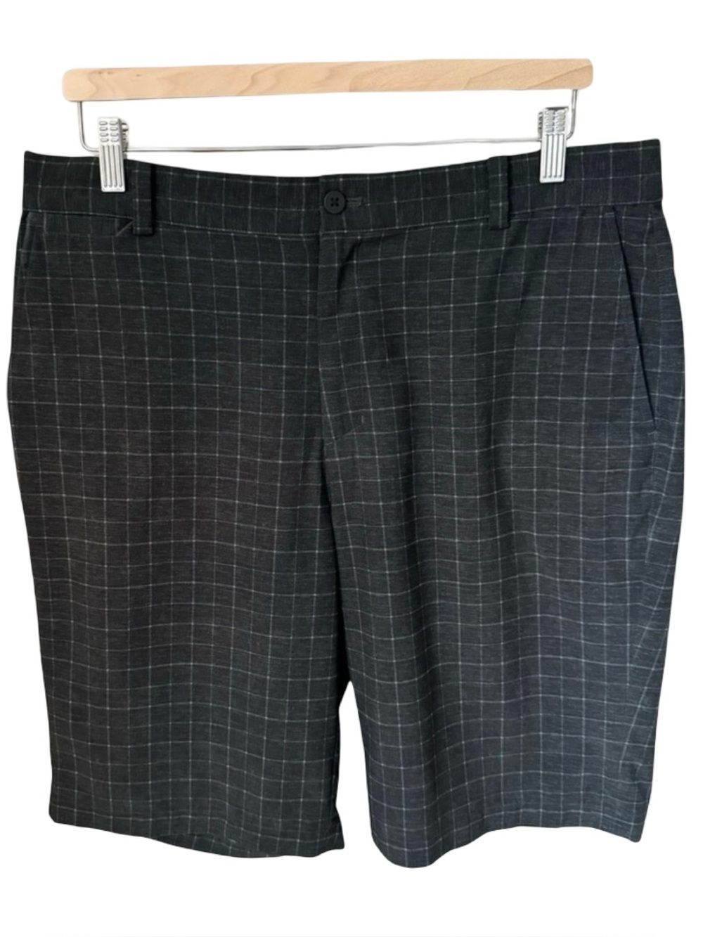 NIKE GOLF Dri-Fit Stretch Shorts 11” Inseam Dark Grey Black Style# 818047-010